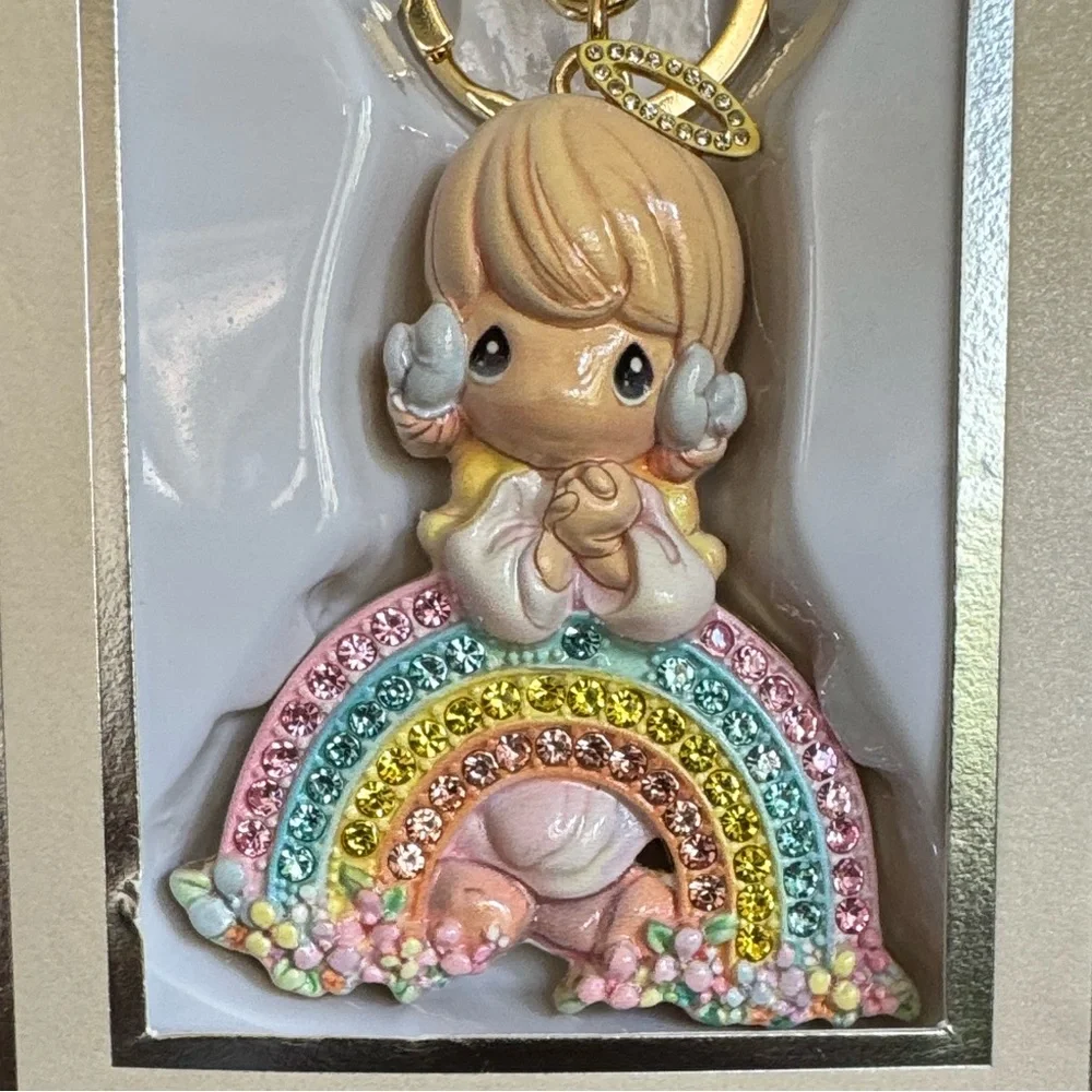 Precious Moments Angel Rainbow Bag Charm - Picture 2 of 6
